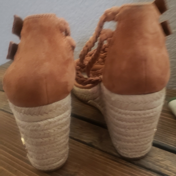 Tory Burch Bailey Wedge Sandals - Picture 2 of 8